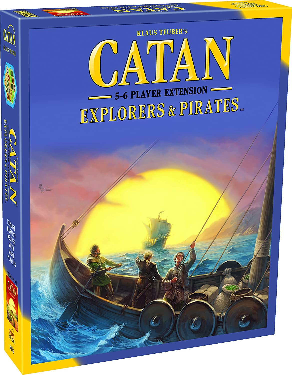 Catan : Explorers and Pirates 5-6 Player Extension